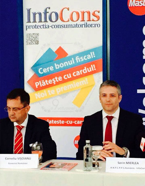 Corneliu Visoianu – Consilier al primului ministru, Sorin Mierlea – Presedinte A.N.P.C.P.P.S. Romania – InfoCons